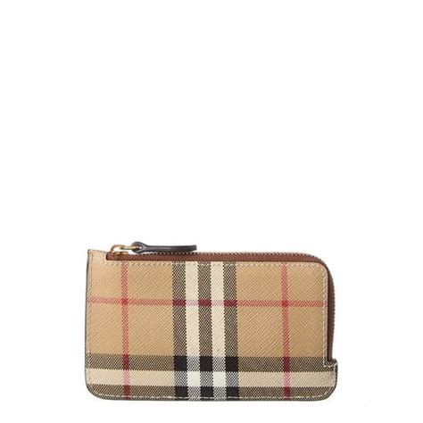 vintage check e-canvas card case burberry|Burberry Vintage Check E.